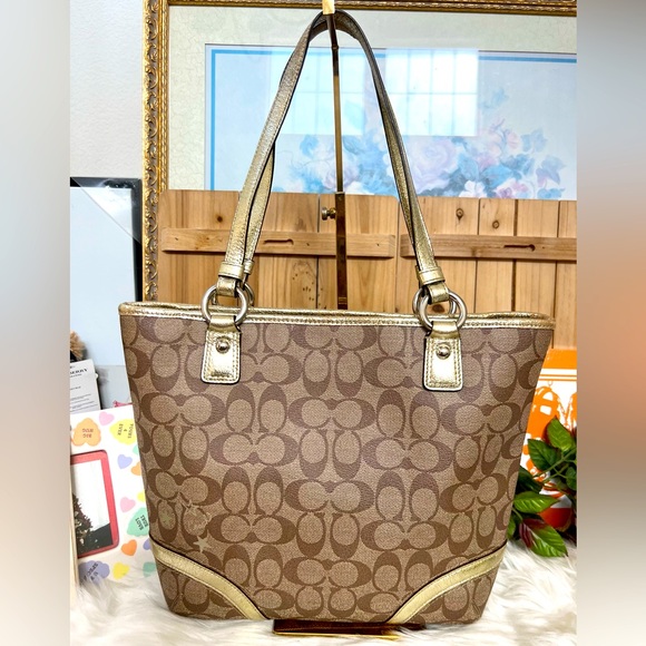 COACH Heritage Tote Stars Signature - Picture 3 of 11